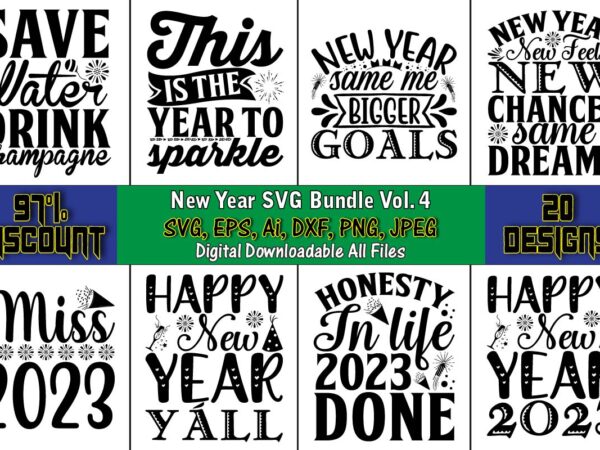 Happy new year svg, new year svg, new year shirt svg, happy new year stacked words,new years svg bundle, new year’s eve quote, cheers 2023 saying, nye decor, happy new graphic t shirt
