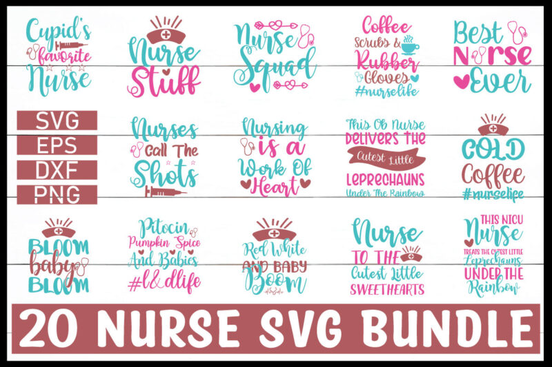 Nurse SVG Bundle