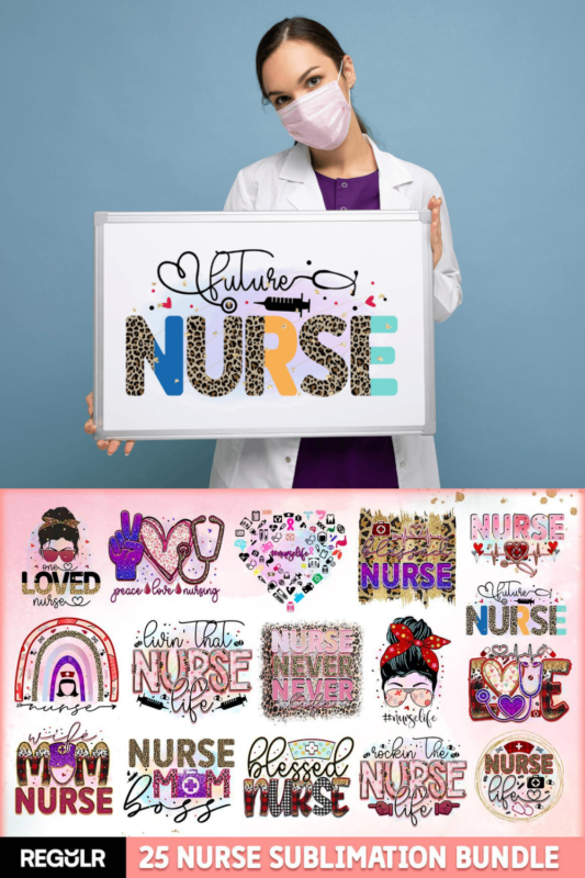 Nurse Sublimation Bundle