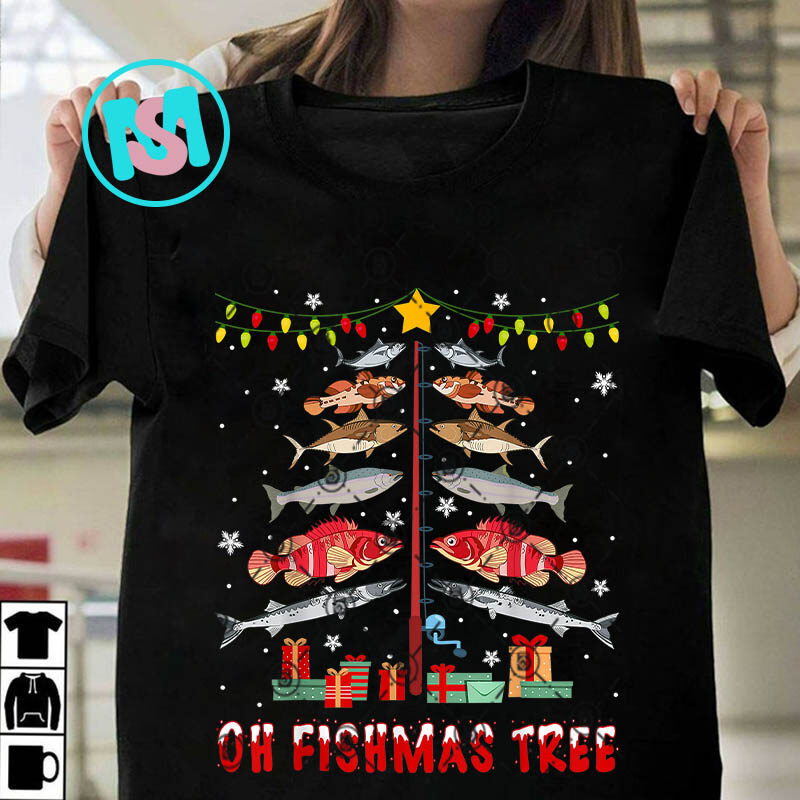 Merry Christmas Fishing PNG, Merry Fishmas PNG, Fishing PNG, Digital  Download - Buy t-shirt designs