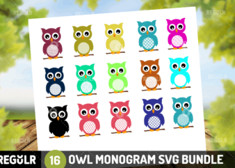 Owl svg bundle