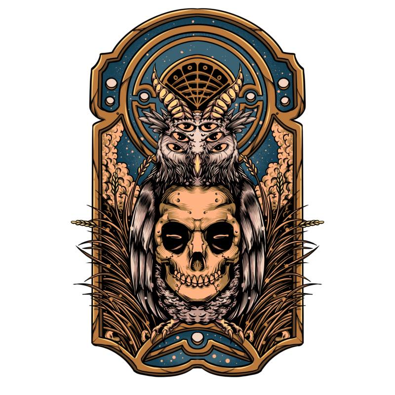 9 bundle skull