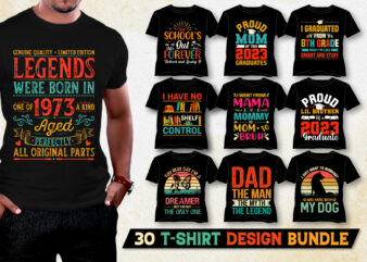 POD T-Shirt Design Bundle