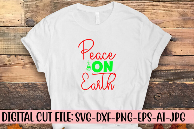 Peace On Earth SVG Cut File