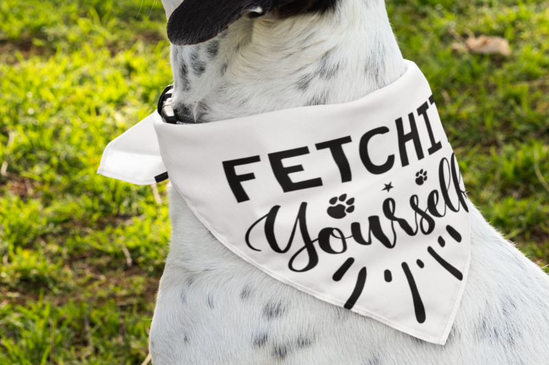 Funny Dog Bandana Svg Bundle