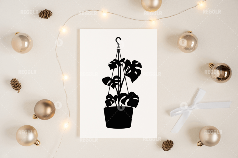 Laser Cut Hanging Plant SVG Bundle