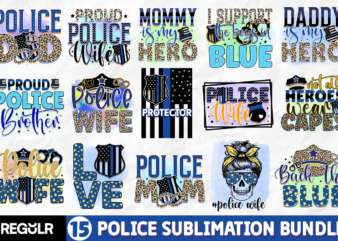 Police Sublimation Bundle
