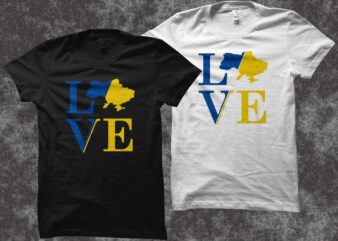 Love ukraine, ukraine svg, ukrainian flag svg, ukraine map svg, patriotic ukraine t shirt design for cutting machines and print, Love ukraine flag design for sale