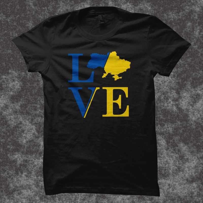 Love ukraine, ukraine svg, ukrainian flag svg, ukraine map svg, patriotic ukraine t shirt design for cutting machines and print, Love ukraine flag design for sale