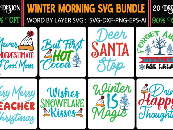 Winter morning t-shirt design,in svg and png for cricut and silhouette | svg cut files, snow, winter , funny quotes,winter bundle svg, funny quotes svg, winter quote svg, winter bundle-bundle