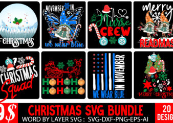 Christmas SVG Mega Bundle , 220 Christmas Design , Christmas svg bundle , 20 christmas t-shirt design , winter svg bundle, christmas svg, winter svg, santa svg, christmas quote svg,