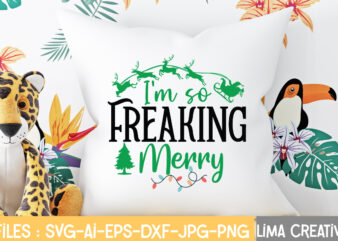 I’m So Erfaking Merry T-shirt Design,Christmas SVG Bundle, Christmas SVG, Merry Christmas SVG, Christmas Ornaments svg, Winter svg, Santa svg, Funny Christmas Bundle svg Cricut CHRISTMAS SVG Bundle, CHRISTMAS Clipart,