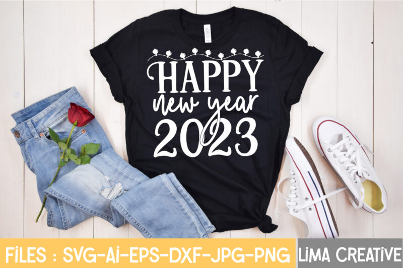 New Year SVG Bundle,New Years SVG Bundle, New Year's Eve Quote, Cheers 2023 Saying, Nye Decor, Happy New Year Clip Art, New Year, 2023 svg, cut file, Circut New Year