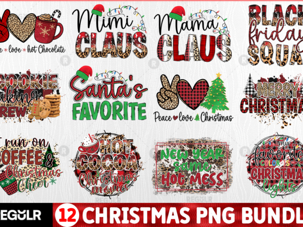 Christmas sublimation bundle t shirt vector file