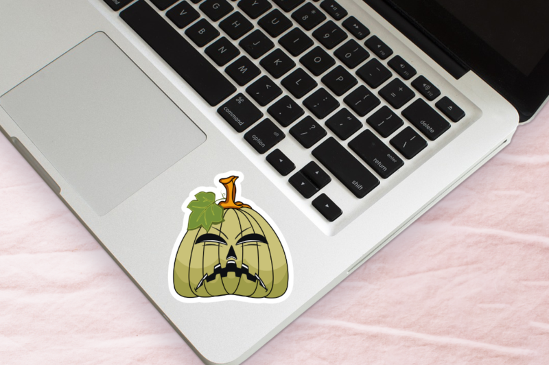 Halloween Pumpkin Sticker Bundle