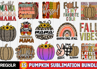 Pumpkin Sublimation Bundle