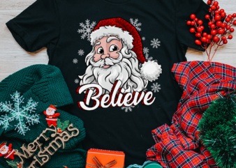 RD Believe Christmas Shirt, Santa Shirt, Cheetah, Leopard, Christmas Tree, Buffalo Plaid, Santa Claus SHirt t shirt design online