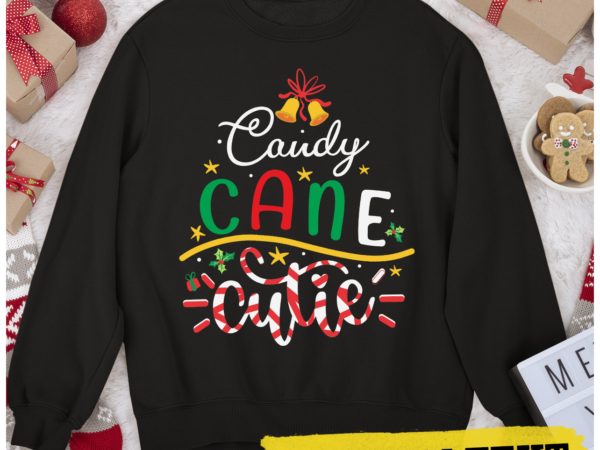 Rd candy cane cutie funny christmas boys girls kids xmas pajama shirt t shirt design online