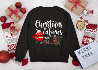 RD Christmas Calories Don’t Count Shirt, Christmas Santa Shirt, Funny Christmas Shirt, Funny Quotes Shirt, Holiday Shirt