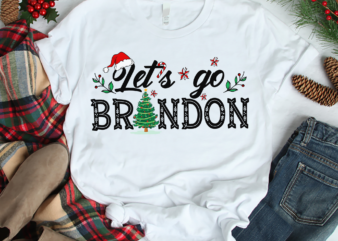 RD Christmas Let_s Go Branson Brandon Anti Liberal Xmas Tree Shirt