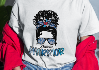RD Diabetes Warrior Awareness Diabetic Support Type walk Gifts Shirt