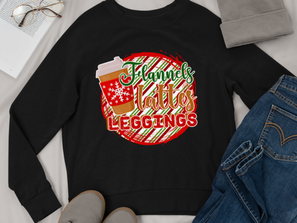 Rd flannels lattes leggings christmas shirt, buffalo plaid winter christmas shirt, womens christmas shirt t shirt design online