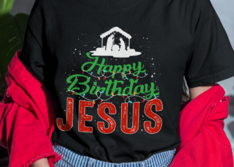 RD Happy Birthday Jesus Christmas Pajama Holiday Xmas Gifts Shirt t shirt design online