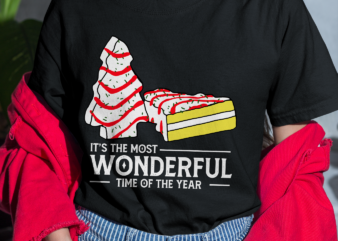 RD Little Tis_ The Season Christmas Tree Cakes Debbie Becky Jen Shirt