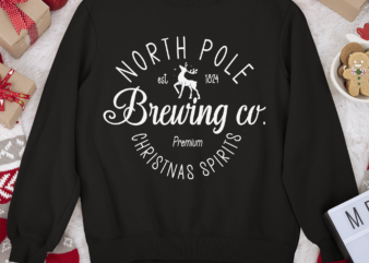RD North Pole Brewing Co Unisex Shirt, Premium Christmas Spirit, Christmas Shirt, Brewing Co Shirt, Holiday Shirt