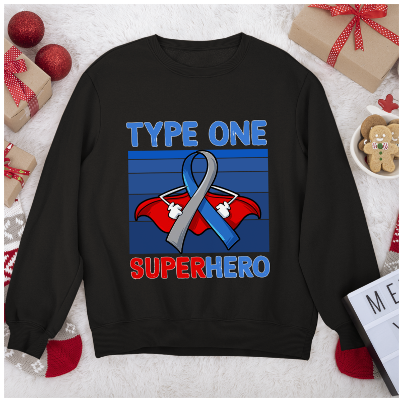 RD Type 1 Diabetes Superhero, Diabetes Awareness Diabetic Shirt