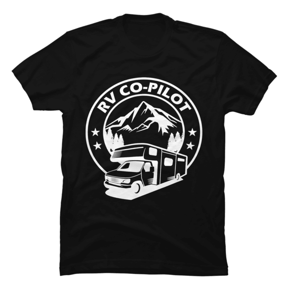 RV Co-Pilot Funny RV Gifts Camping Camper RV Gift Ideas T-Shirt - Buy  t-shirt designs