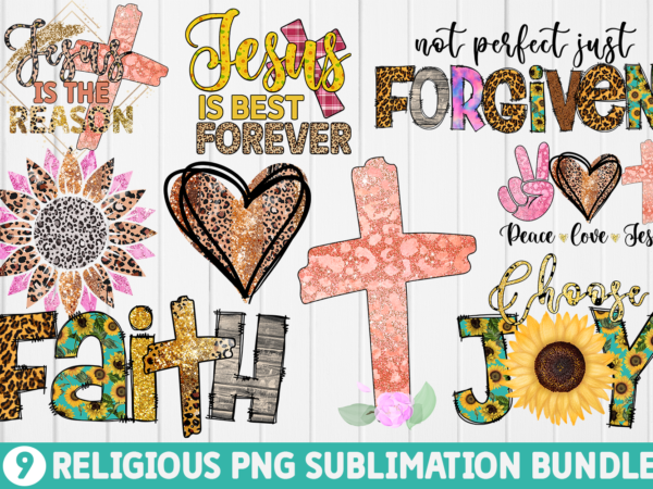Religious png sublimation bundle t shirt design online