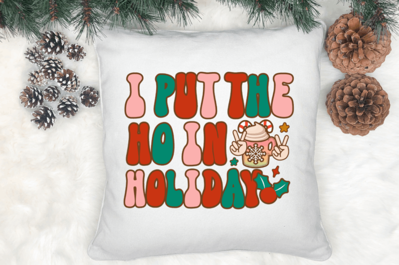 Retro Christmas Sublimation Bundle