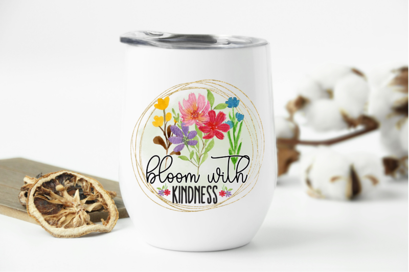 t-shirt vector Wildflowers Sublimation Bundle