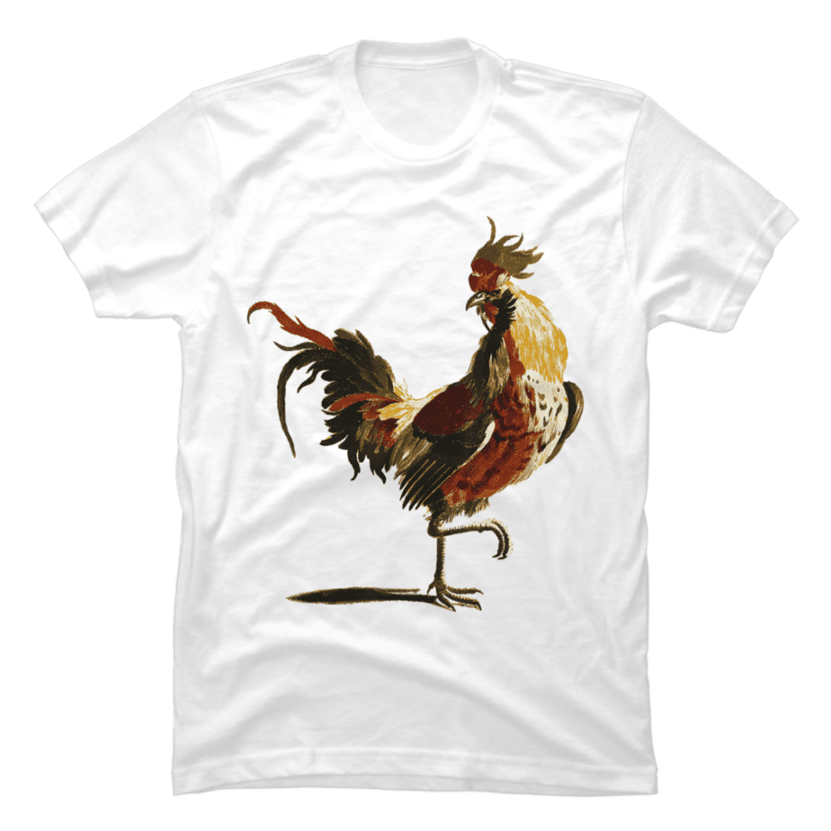 Rooster Funny Backyard Chicken Farmer Rooster Vintage gift - Buy t ...