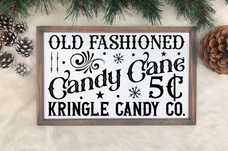 Vintage Christmas Sign Svg Bundle