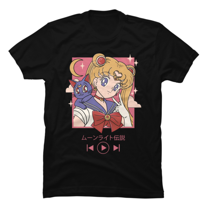 Sailor moon song playback - Buy t-shirt designs
