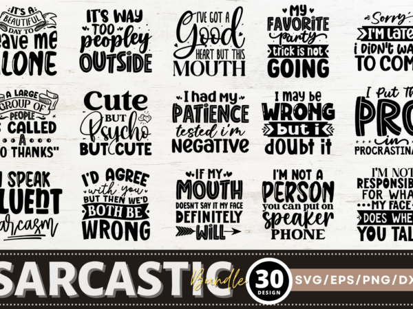 Sarcastic svg bundle t shirt template vector Sarcastic svg bundle t shirt template vector