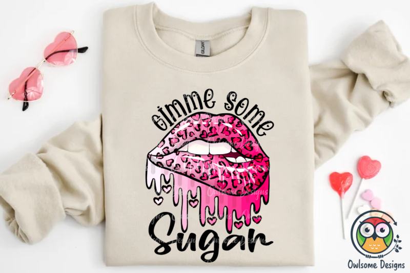 Sexy Lips Valentine Sublimation