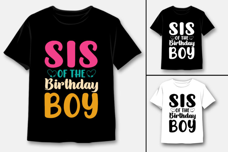 Boy T-Shirt Design Bundle