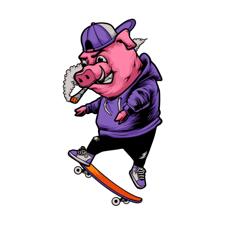 Skate pig