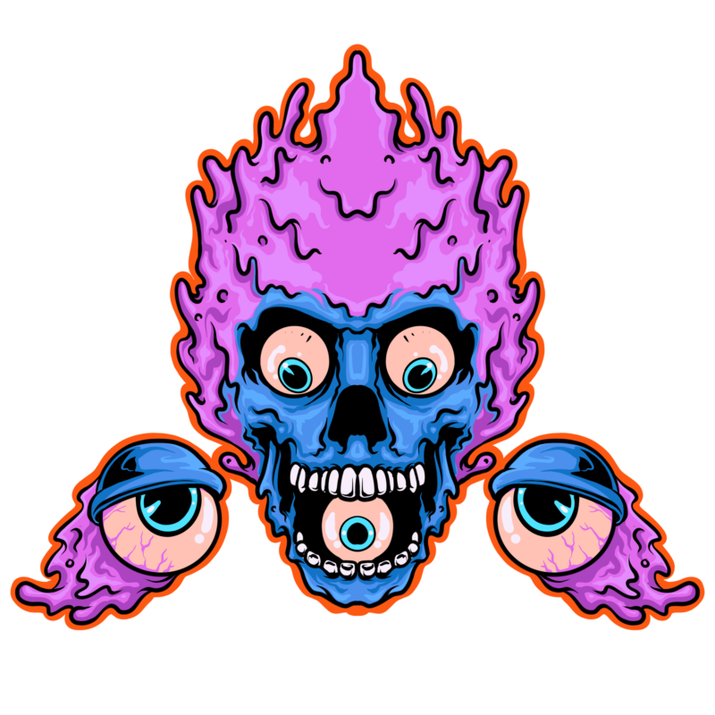 9 bundle skull