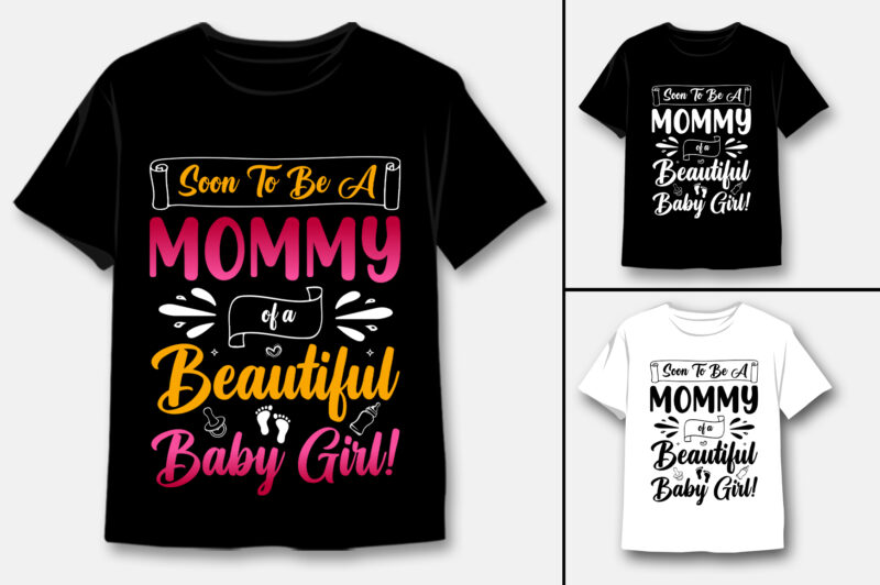 Girl T-Shirt Design Bundle