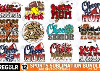 Sports Sublimation Bundle t shirt template vector