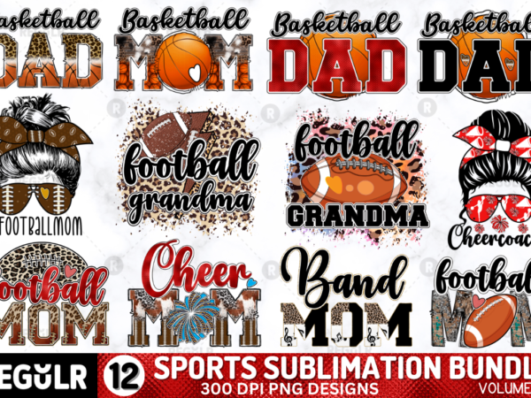 Sports sublimation bundle t shirt template vector