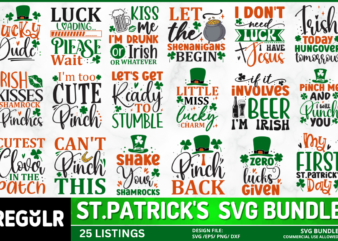 St. Patrick’s Day SVG Bundle