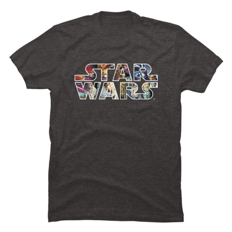 Star Wars Character Logo - Buy t-shirt designs