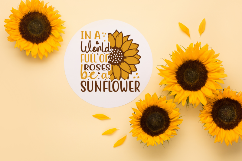 Sunflower Quotes SVG Bundle