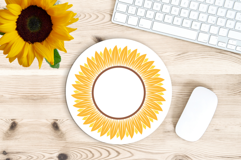 Sunflower Clipart SVG Bundle