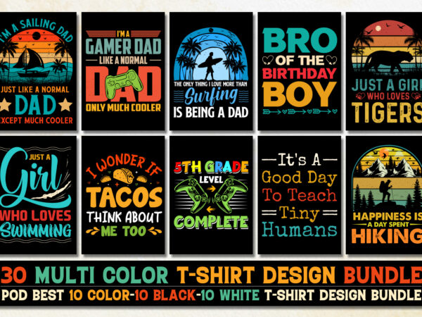 Sunset vintage t-shirt design bundle Sunset vintage t-shirt design bundle